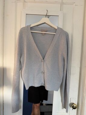 H&M V-Neck Button Cardigan Sweater
